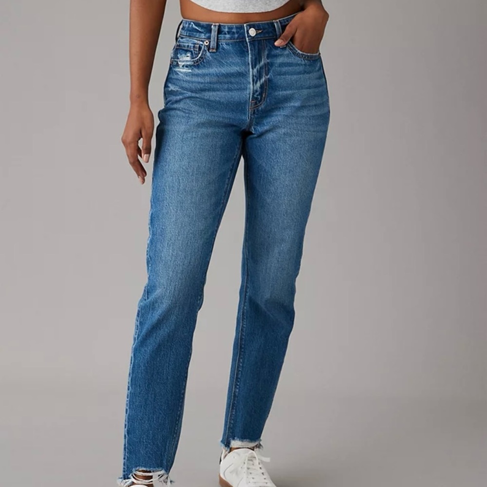 American Eagle Strigid Mom Jeans (short)